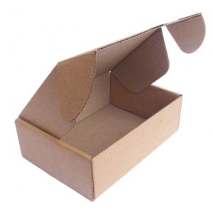 Caixa de Papelão Montável 16X11X5 Parda/Parda (Pct c/ 25)