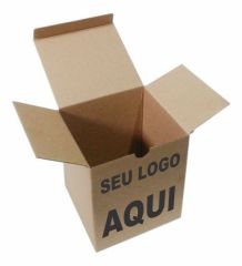 Caixa de Papelão tam. 11x11x10 (Para Caneca) -pct c/ 1000 unid personalizada